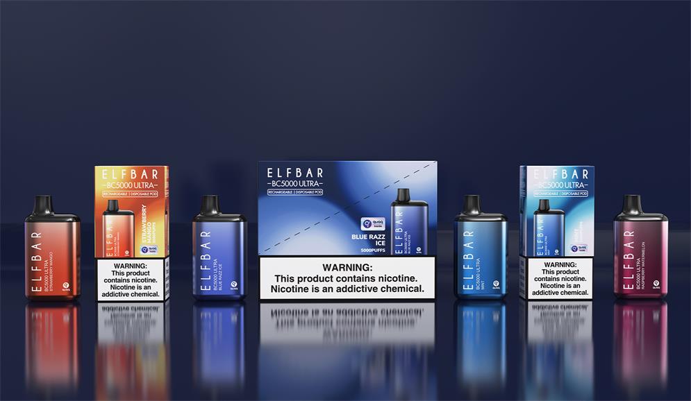 Thanh Elf dùng một lần bán buôn mới BC5000 Ultra Vape