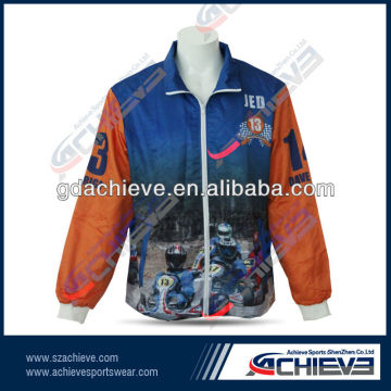 college sublimation jacket for team sport training