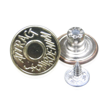 Metal Shank Button for Jeans