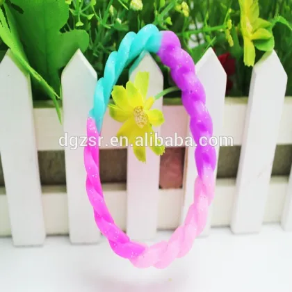 soft stretch silicone rubber band