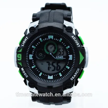custom logo watches no minimum plastic case watch multifunctional electronic watch