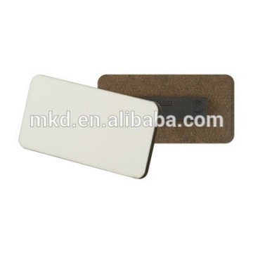 Meikeda Large Retangular sublimation Name Tag with magnet