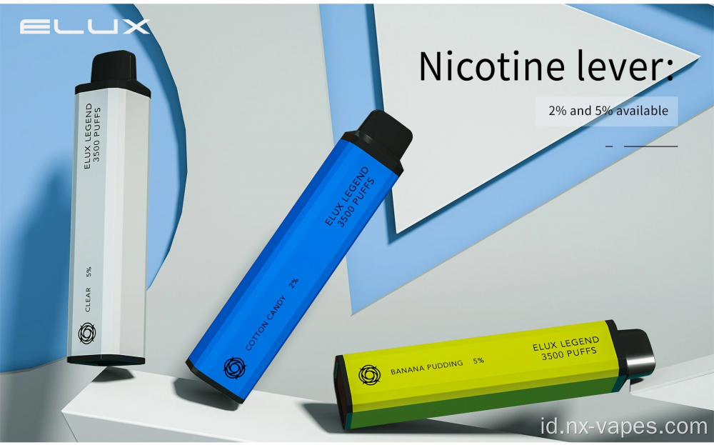 Legenda Elux Berkualitas Tinggi 3500Vape