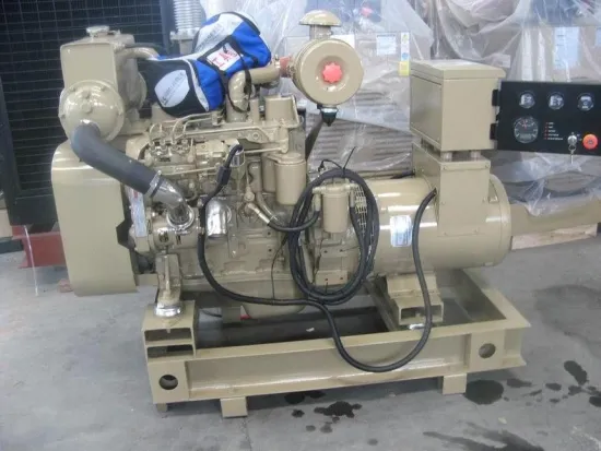 Stamford Alternator Cummins Marine Diesel Generator 50hz / 60hz 230v / 400v