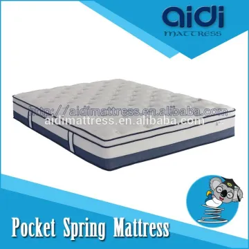Euro Top Latex Compressed High Density Foam Pocket Spring Bed Mattress
