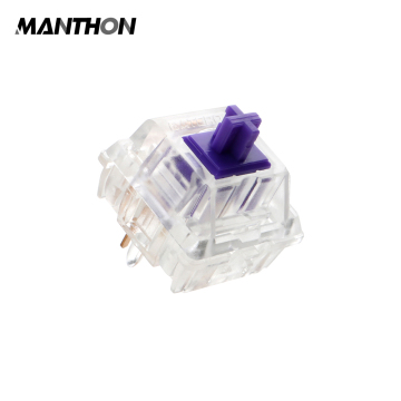 مفاتيح Gateron Zealio V2 اللمس 62G-78G 5PIN SMD RGB MX STEM للوحة المفاتيح الميكانيكية