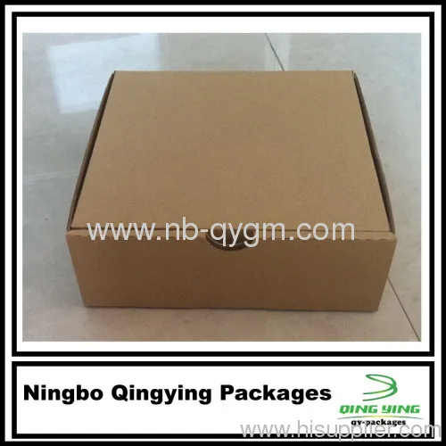 Brown Corrugated Square Die-cutting Mailer Boxes 
