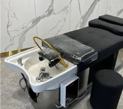 Wholesale New design Hair salon beauty salon Barber shop furniture Hair washing Shampoo bed Shampoo chair