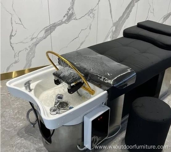 Wholesale New design Hair salon beauty salon Barber shop furniture Hair washing Shampoo bed Shampoo chair