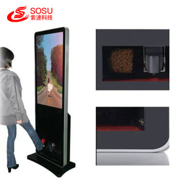 55 inch shoe polishing advertising machine