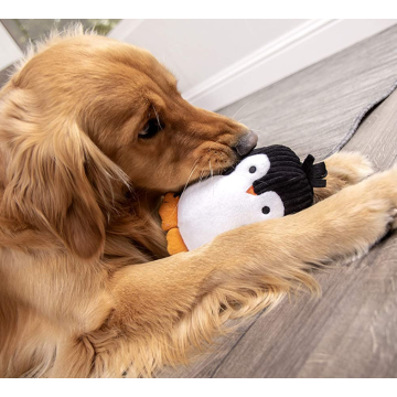 Giocattolo per cani peluche con squeaker silenzioso