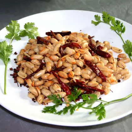 Wholesale Fried Chili Coated Delicious Spicy Peanuts Snack Foods