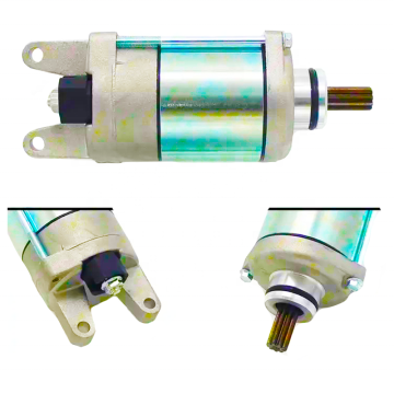 Affordable High-Quality Starter Motor for CB250F, Twister Flex, 16-22 & 16-18 CRF250 F, Compatible with 2019-2023 CB250 Motorcycles