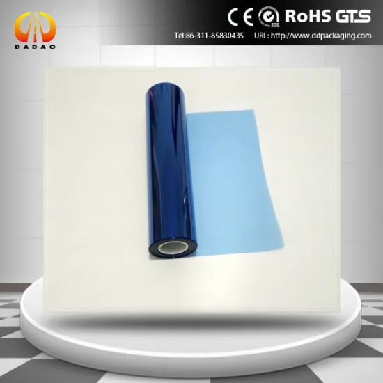 transparent blue PET film for X Ray