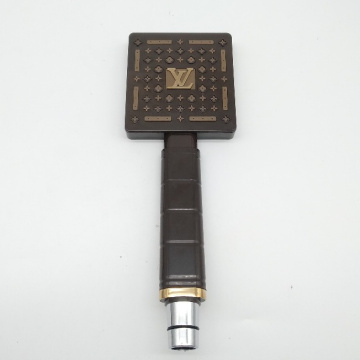 Portable Chrome Square Hand Held Rain Shower Head