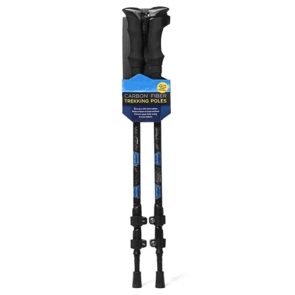Mountain Tech Carbon Fiber Quick Lock Trekking Poles