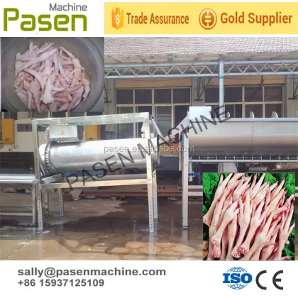 Chicken Paw Washing Machine for Sale - Duck Paws Cleaning Machinery