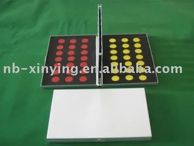 Aluminum Four in a Row Game