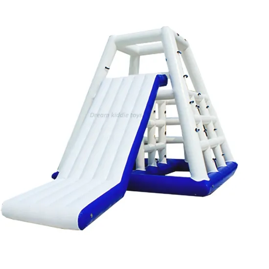 Inflatable Floating Climbing Tower Slide for Airtight Water Parks