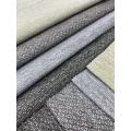 Tissu d'ameublement chenille texturé de couleurs mélangées pour canapé