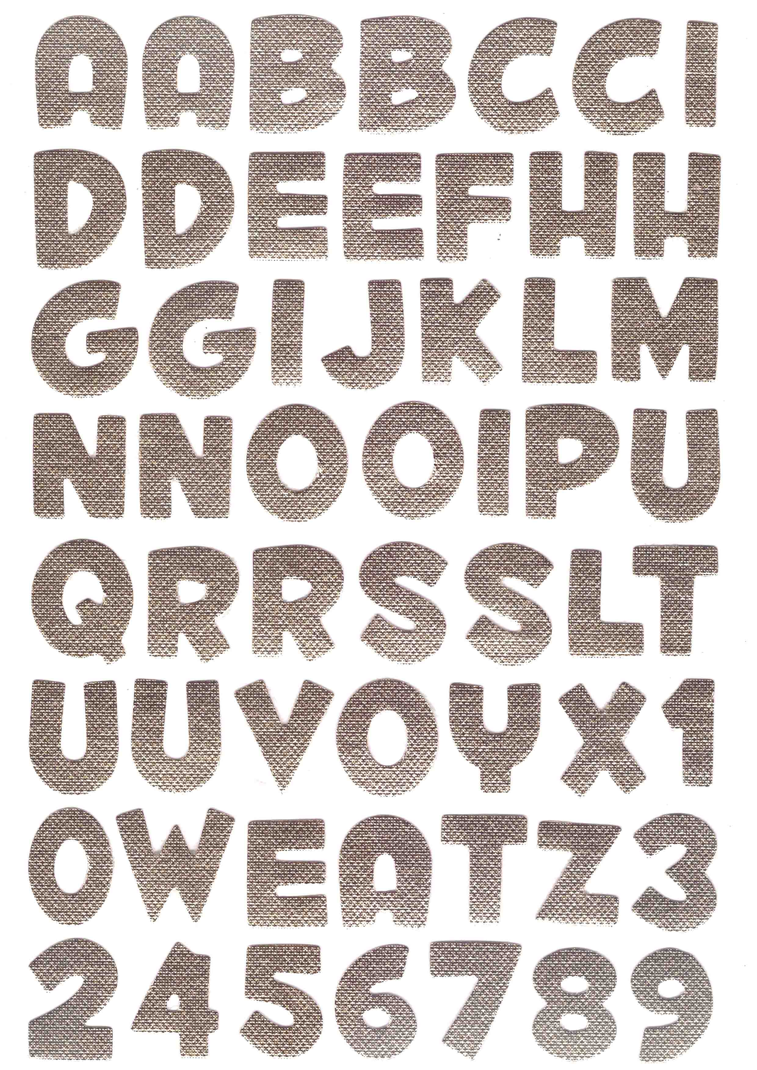 The Alphabet Sticker