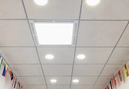 UVC Sterilization Air Disinfection & Purification LED Panel Lamp