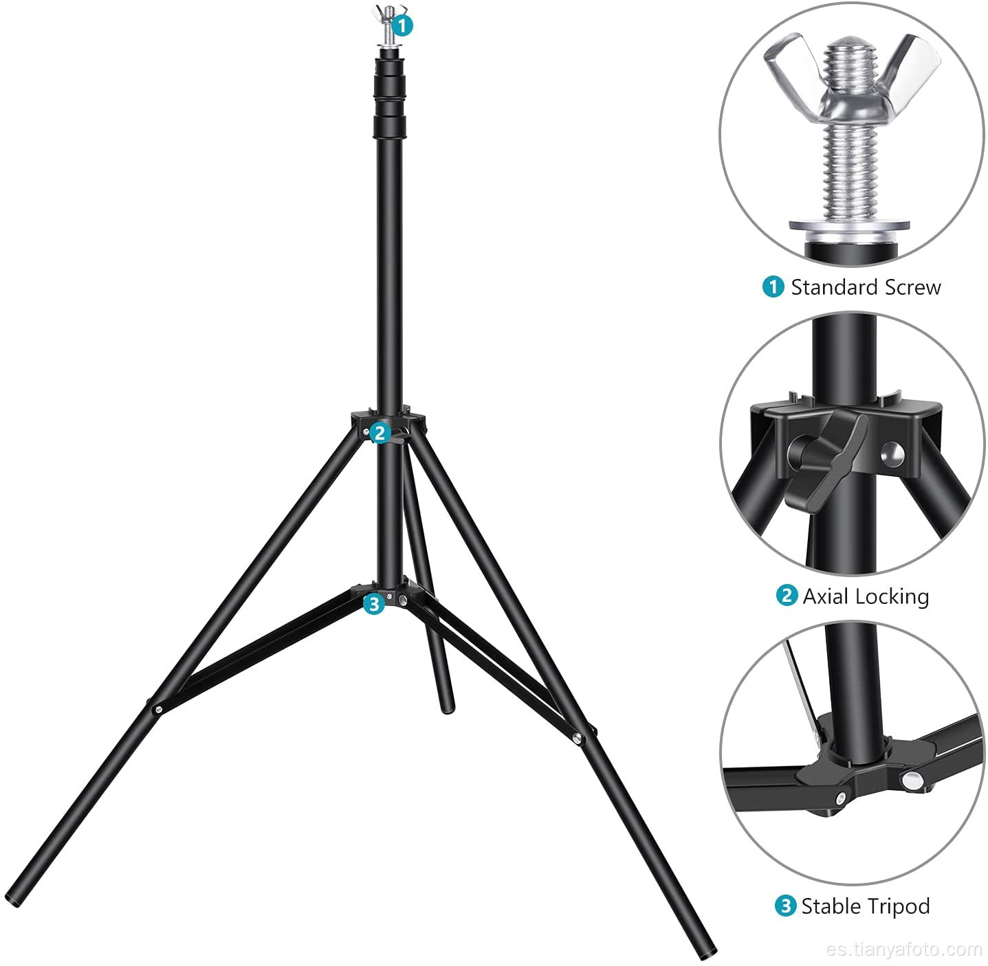 Sistema de soporte de fondo de 2 * 2 m