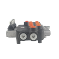 80lpm 1-7 way hydraulic manual control monoblock valve