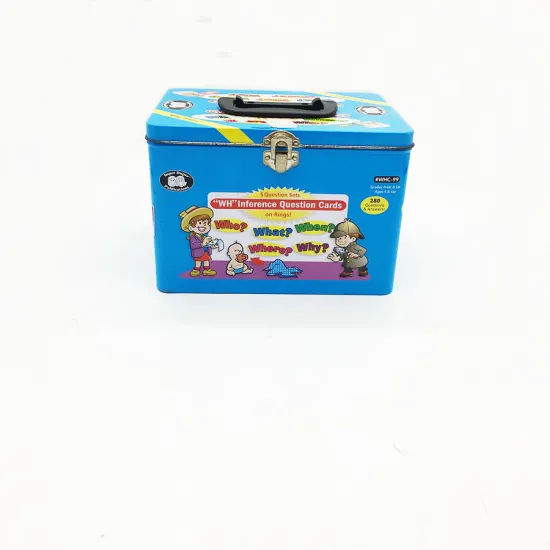 Customized Tin Iron Biscuit Box