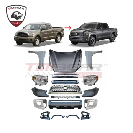 Upgrade Kits: Front Bumper and Body Kits for Toyota Tundra 2007-2013 to 2014-2017 Look