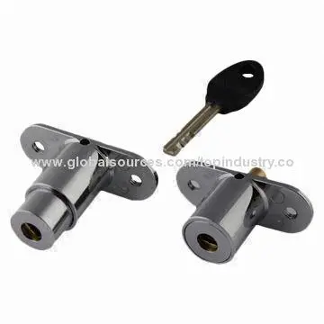 Push Locks, Top Security Disc Key Swing Push Type, Push to Lock and Key to Unlock