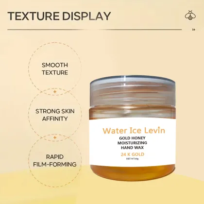 24K Gold, Honey, Whitening & Exfoliating Body Wax Peeling Facial Mask Hand Cream: High-Quality Hydrating and Moisturizing Solution