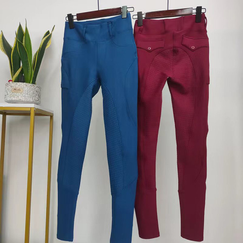 4 Colors Winter Horse Riding Pants For Women