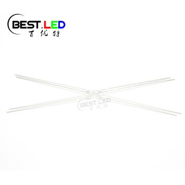 3mm Red LED Long Leg Clear Lens