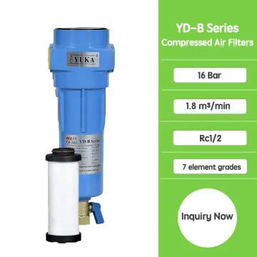 Activated carbon filters for compressed air YD-B030