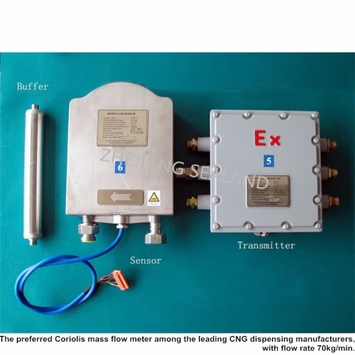 Stable zero point Coriolis mass flow meter flowmeter