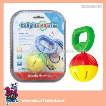 Baby musical toy rattle ball