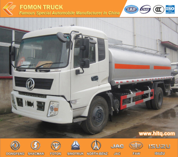 Dongfeng RHD 4x2 Fuel Tanker ความจุรถบรรทุก 10000L