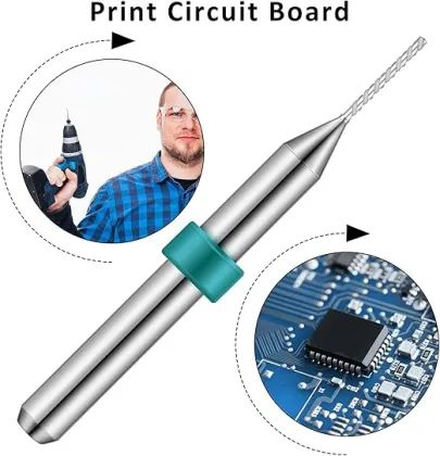 Precision Tungsten Carbide Micro PCB Drill Bit