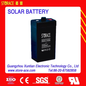 2 volt solar Battery 2v 200ah maintenance free battery