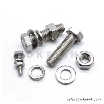 Bolt hexagonal Din933 Bolt M4 M6 M8 Parafuso Sextavado