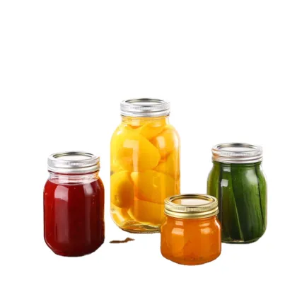 Round Glass Pickled Vegetables Jar: A Stylish Food Storage Container
