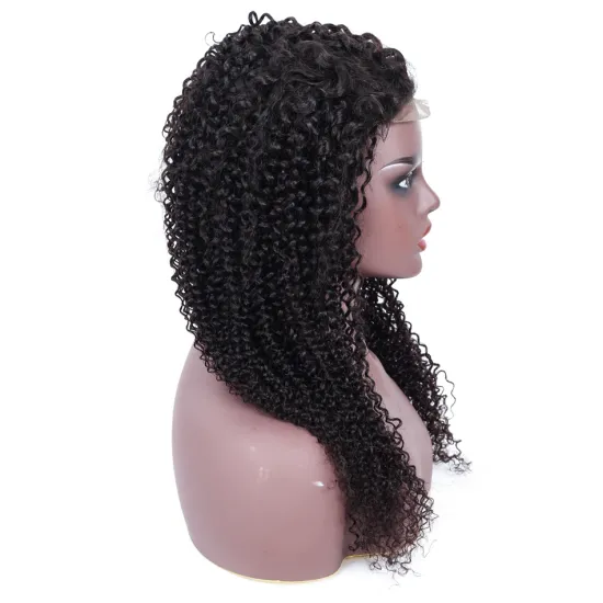 Wholesale Mink Brazilian Kinky Curly Remy Human Hair Lace Closure Wig For Black Women Cuticle Aligned Hair 4X4 Lace Wig Vendor