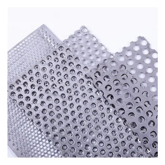 Decorative Micron Punched Hole Metal Mesh - Aluminum/Stainless Steel 304/316 Round Hole Perforated Sheet