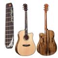 Guitare acoustique à épicéa massif en bois dao