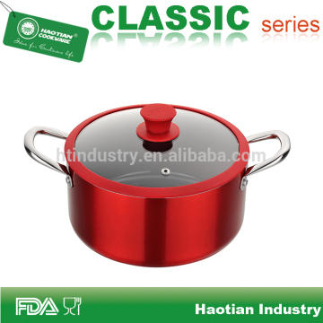 Metallic Aluminum Casserole with Silicone Lid