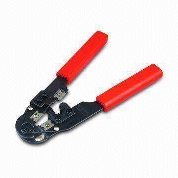 Network Tools, Made of Metal and Plastic Handles, Includes Cutter and Stripper