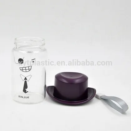 glass material safe hot water bottle drinking hot water bottle