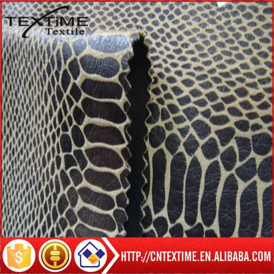 suede fabric bronzed with a shinny surface