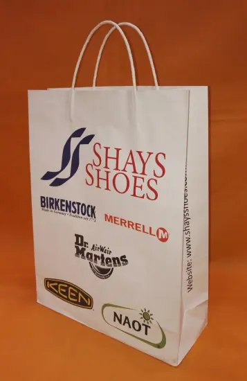 Custom Printed Paper Bags Wholesale